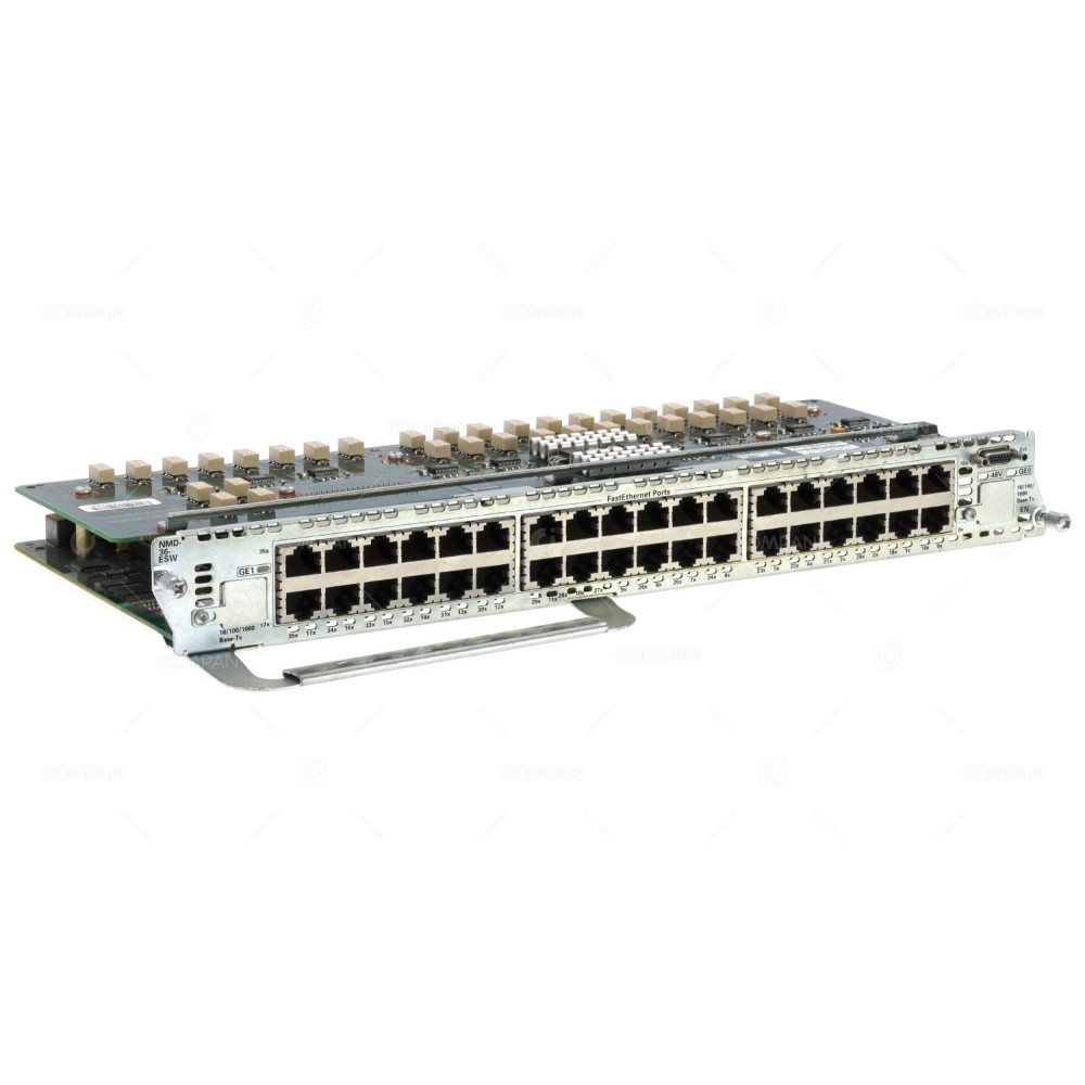 NMD-36-ESW  CISCO 36 PORT 10/100 ETHERSWITCH HIGH DENSITY SERVICE MODULE